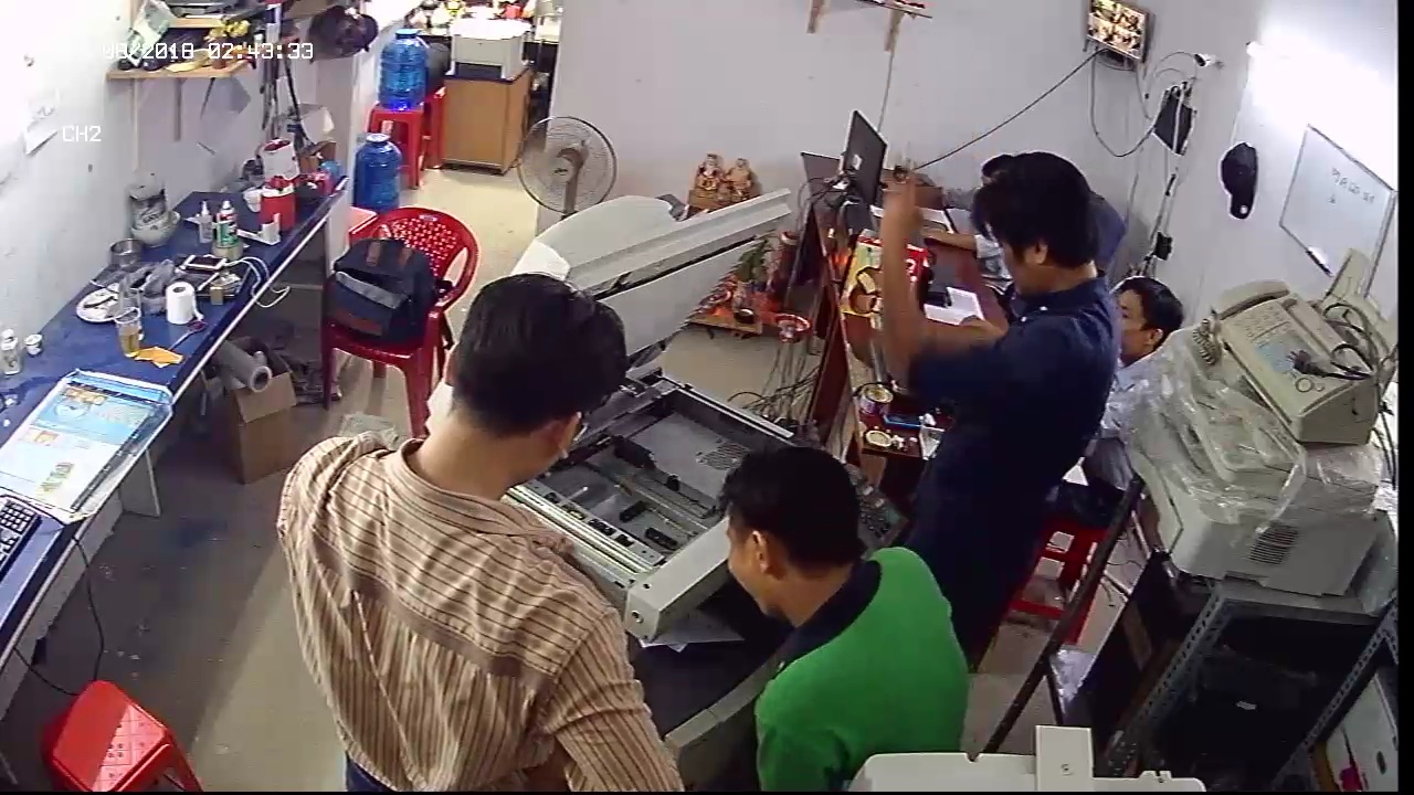 Thay mực máy photocopy văn phòng tại Bình Tân