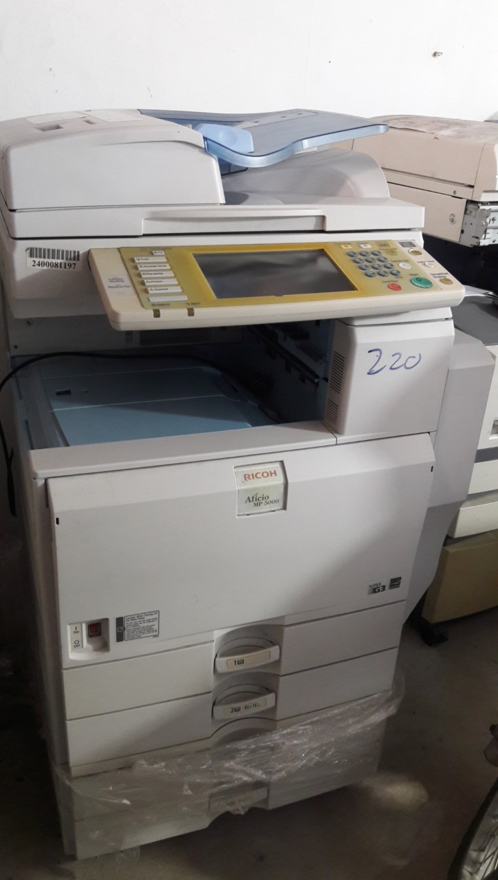 Bán máy photocopy cũ giá rẻ HCM -  Ricoh Aficio MP 5000