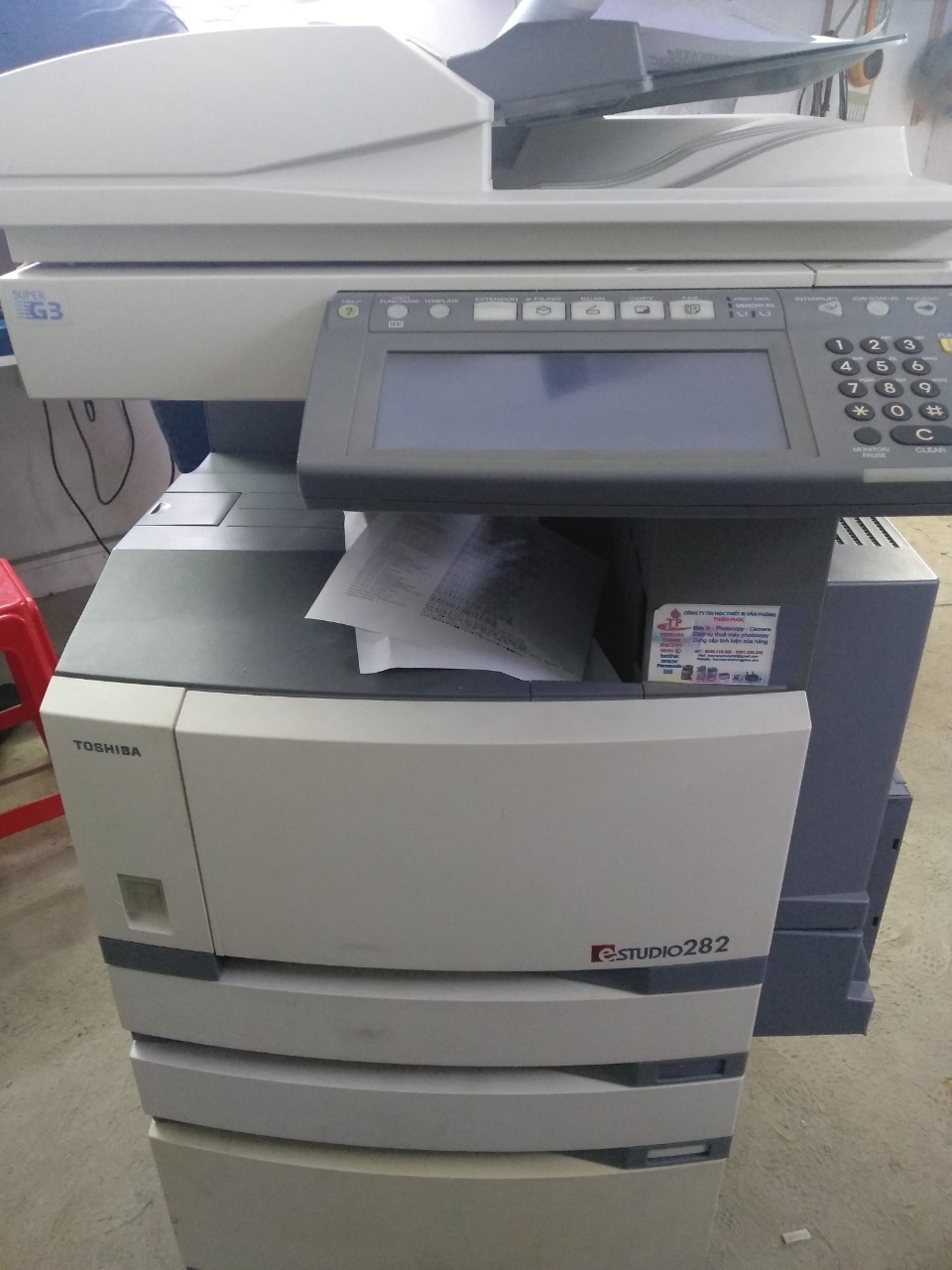 Bán máy photocopy cũ giá rẻ HCM  - Toshiba Studio E282